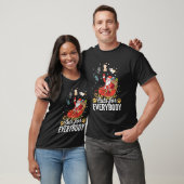 Katten voor iedereen Kerstmis C-Katten T-shirt (Unisex)