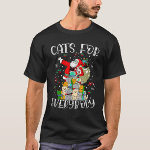 katten voor iedereen lelijk grappig kerst Schattig T-shirt