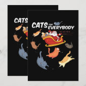 Katten voor iedereen save the date (Voorkant / Achterkant)