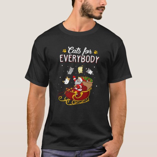 Katten voor iedereen t-shirt (Voorkant)