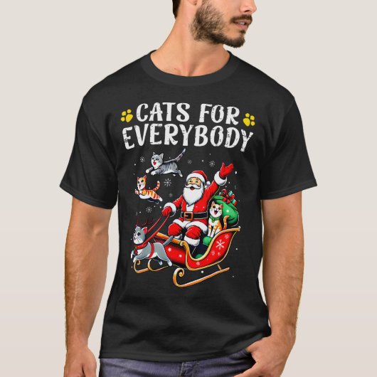 Katten voor iedereen t-shirt (Voorkant)