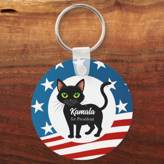Katten voor Kamala Design Sleutelhanger (Voorkant)