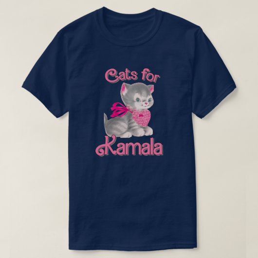 Katten voor Kamala T-shirt (Design voorkant)