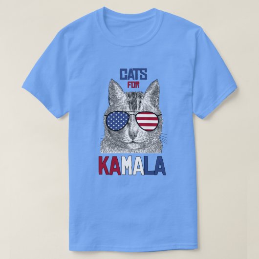 Katten voor Kamala T-shirt (Design voorkant)