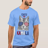 Katten voor Kamala T-shirt (Voorkant)