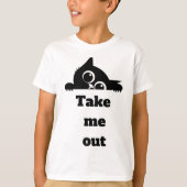 katten voor kinderen t-shirt (Voorkant)