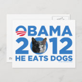 Katten voor Obama Briefkaart (Voorkant / Achterkant)