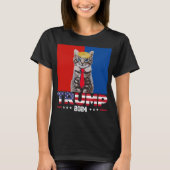 Katten voor Trump 2024 | Vance Trump rood blauw T-shirt (Voorkant)