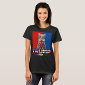 Katten voor Trump 2024 | Vance Trump rood blauw T-shirt (Voorkant volledig)