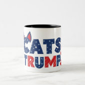 Katten voor Trump Coffee Mok 2024 (Center)