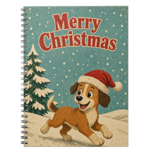Katten voorste veranda dier kerst notitieboek
