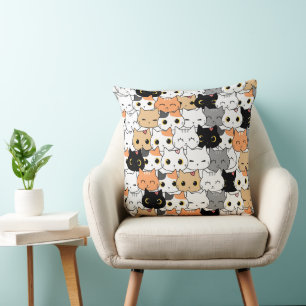 Katten wand 20x20 Sierkussen