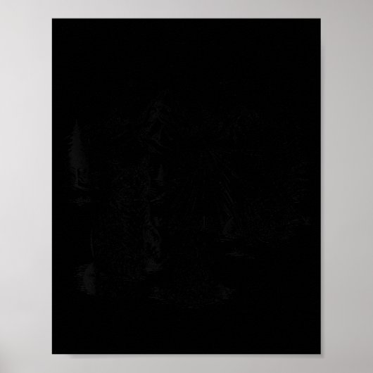 Katten Wandelen Kamperen Poster (Voorkant)