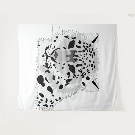 Katten Wandkleed (Voorkant (horizontaal))