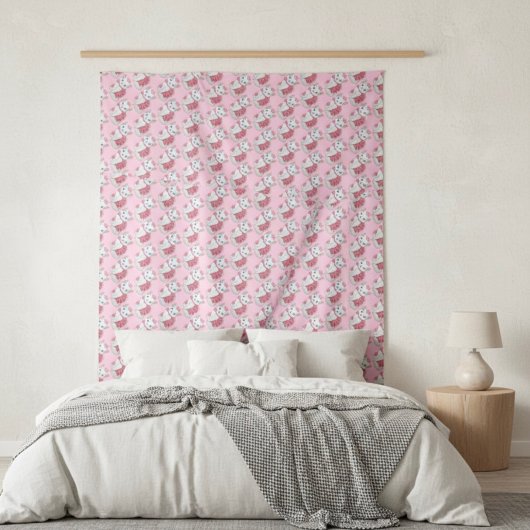 Katten wandtapijt wandkleed