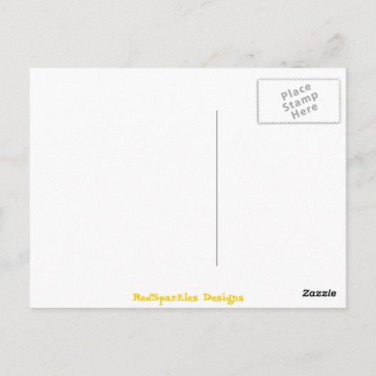 Katten wasmand briefkaart (Achterkant)