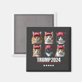 Katten weer veilig maken na verkiezing Maga Trump Magneet (Voorkant / Achterkant)