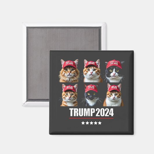 Katten weer veilig maken na verkiezing Maga Trump Magneet (Voorkant / Achterkant)
