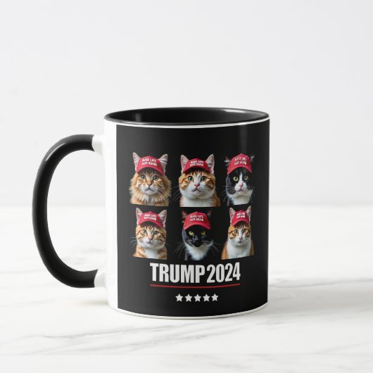 Katten weer veilig maken na verkiezing Maga Trump Mok (Links)