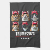 Katten weer veilig maken na verkiezing Maga Trump Theedoek (Verticaal)