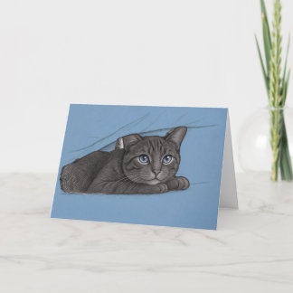 Katten Wenskaart Bedankkaart