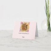 Katten wenskaart kaart (Achterkant)