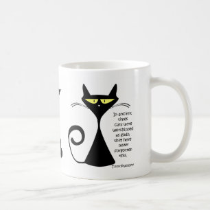 Katten werden aanbeden - Grappig kattenliefhebbers Koffiemok