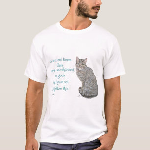 Katten werden aanbeden... t-shirt
