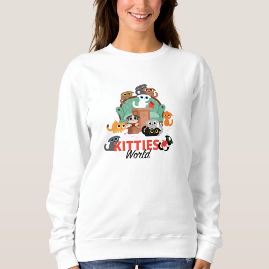 Katten Wereld Trui (Voorkant)