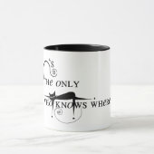 Katten weten waar het is! mok (Midden)