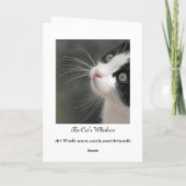 Katten Whiskers Kaart (Achterkant)
