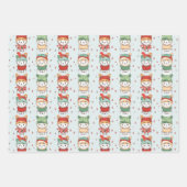 Katten Winter Wonderland Inpakpapier Vel (Voorkant)