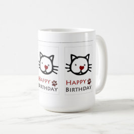 Katten Witte Kattenpoten Koffiemok