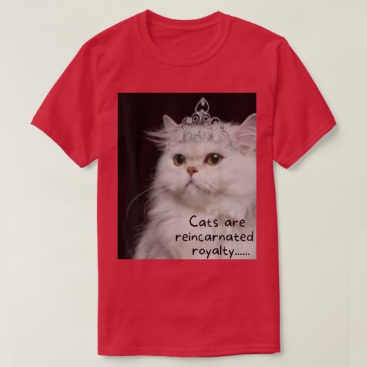 Katten worden opnieuw geïnduceerd royalty t-shirt (Design voorkant)