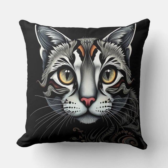 Katten Worp Kussen (Voorkant)