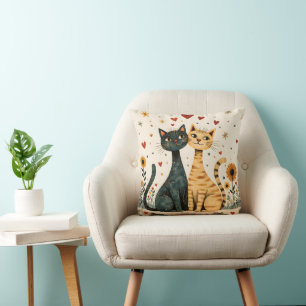 Katten Worpkussen Cozy Cats Kussen