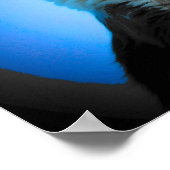 Katten Worshishied als goden - met anonieme prijso Poster (Hoek)