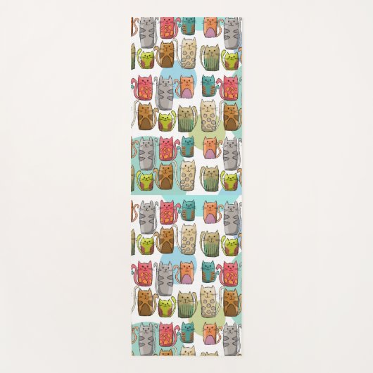 Katten! Yogamat (Voorkant)