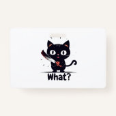 Katten zeggen wat! badge (Voorkant)