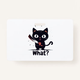 Katten zeggen wat! badge
