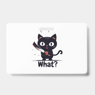 Katten zegt Wat! Badge