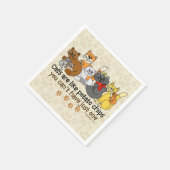 Katten zijn als aardappelchips servetten (Hoek)