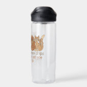 Katten zijn als chips Cute Waterfles (Achterkant)