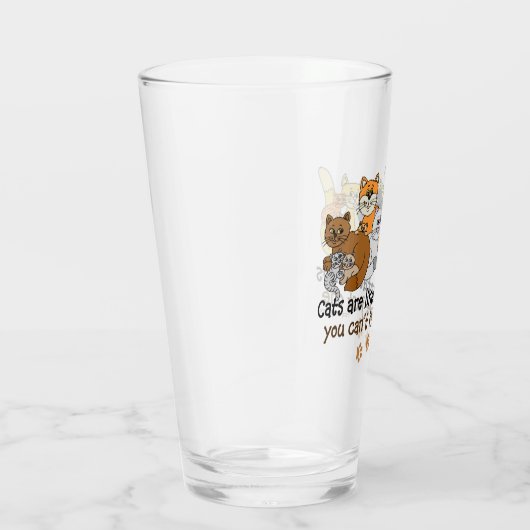 Katten zijn als chips glas (Rechts)