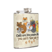 Katten zijn als chips heupfles (Rechts)