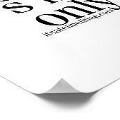 Katten zijn als chips... poster (Hoek)