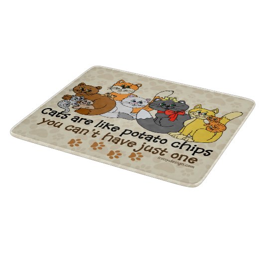 Katten zijn als chips snijplank (Hoek)