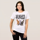 KATten ZIJN BEWIJS DAT GOD ONS LIEFT KAT T-SHIRT (Voorkant volledig)