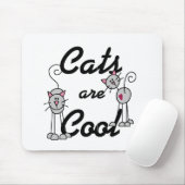Katten zijn Coole Muismat (Met muis)