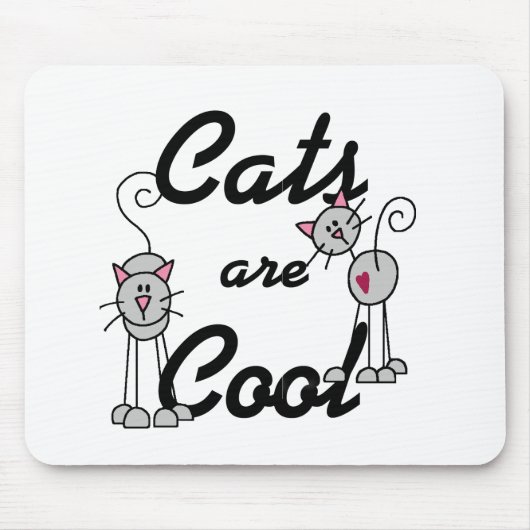 Katten zijn Coole Muismat (Voorkant)